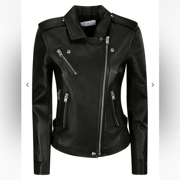 IRO Newhawn Leather Jacket - Picture 6 of 12